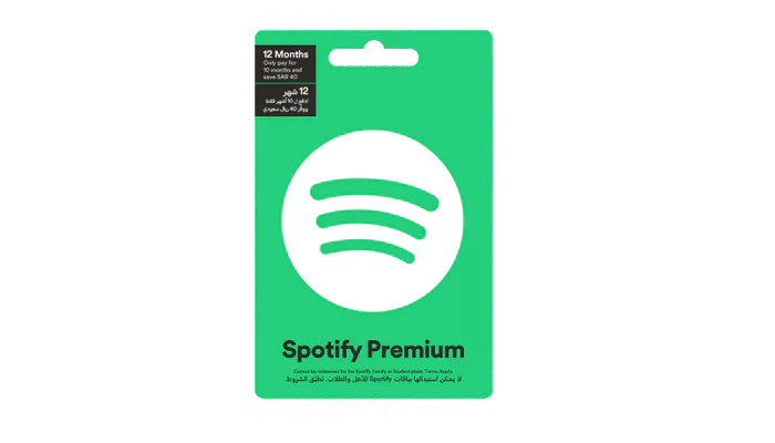 Spotify Premium 12 Months (KSA)